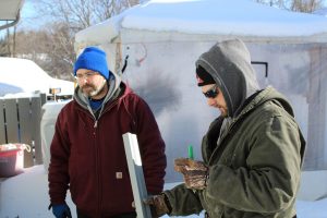 winter door installations