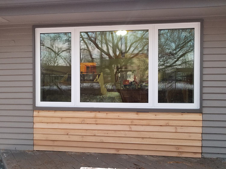 Removing a patio door in Waukesha
