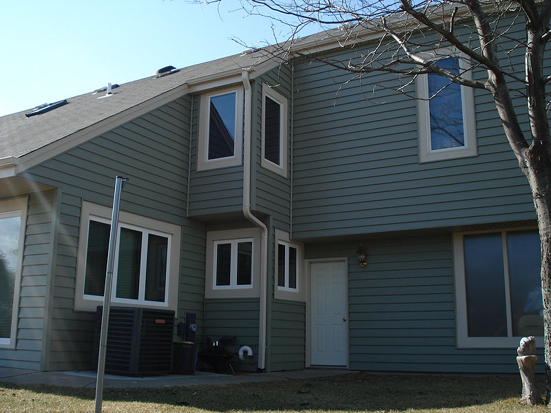 New siding installation in Brookfield